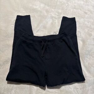 ALO Yoga Men's Black Drawstring Joggers